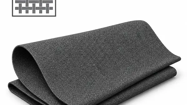 Graphite-coated canvas
