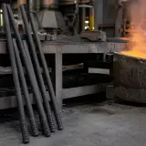 Lanzas y tubos de grafito para desgasificación de aluminio fundido