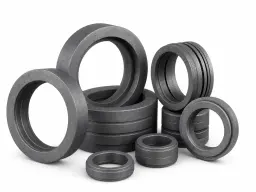 Machined graphite seal rings for rotating equipment