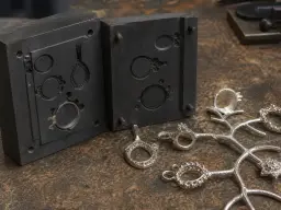 Moldes de grafito para fundición de joyería y metales preciosos