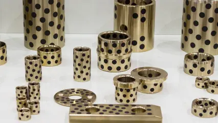Ventajas de los bujes metálicos con insertos de grafito