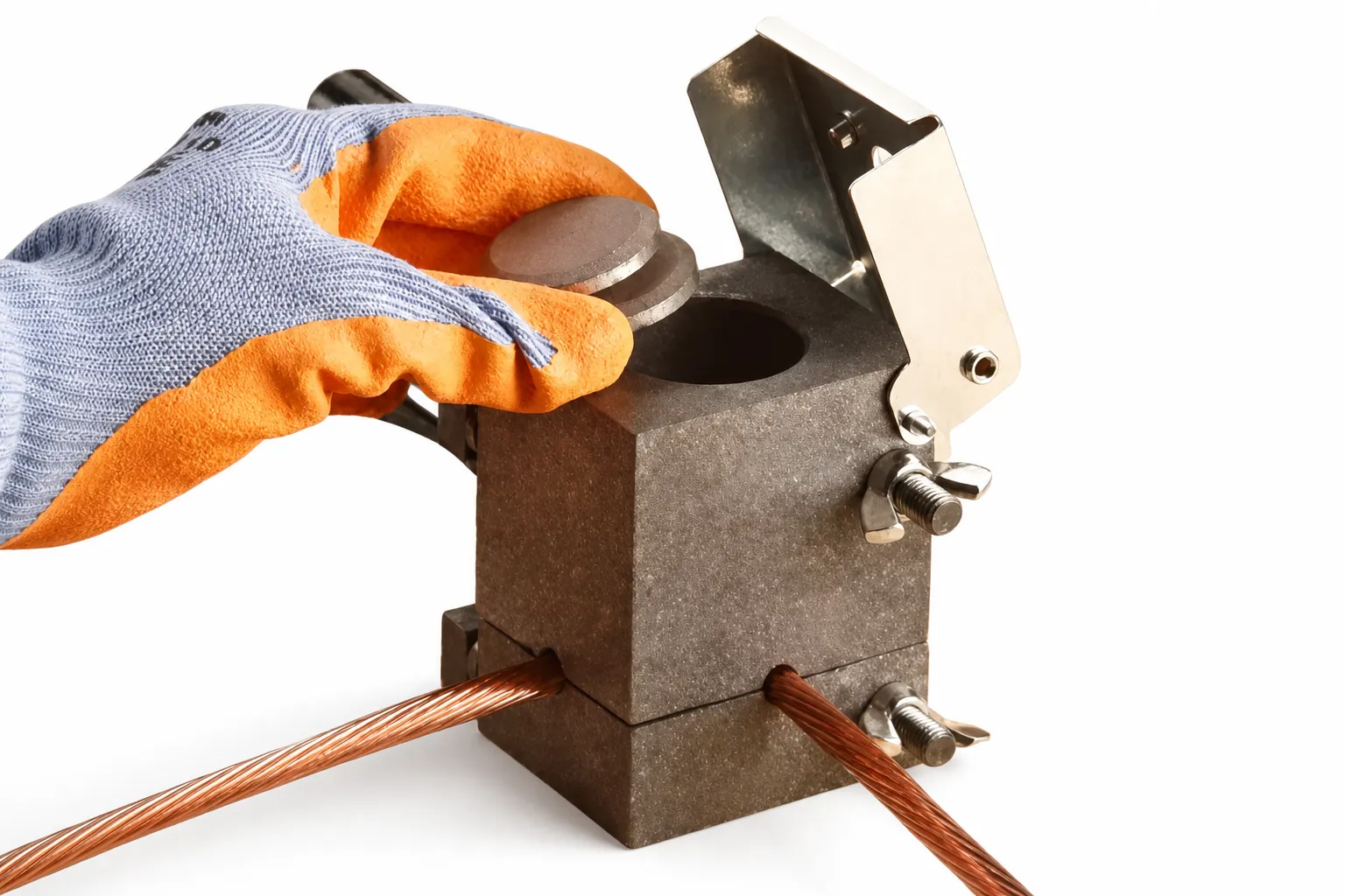 Moldes para soldadura exotérmica